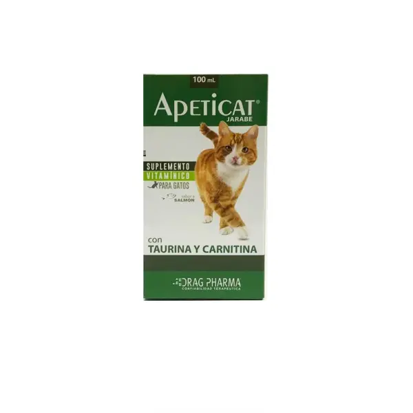 Apeticat + Taurina y Carnitina 1,6/1g x 100 mL Jarabe