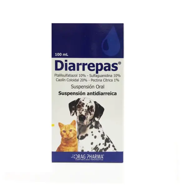 Diarrepas 10% x 100 mL Susp. Oral